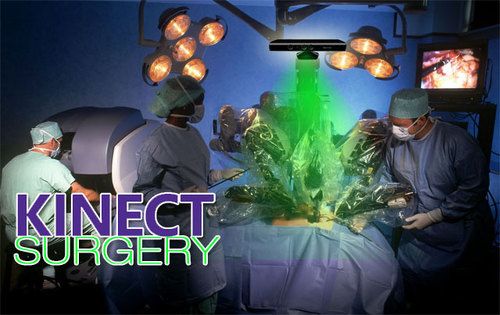 Хирургический робот с Microsoft Kinect Хирургический робот с Microsoft Kinect