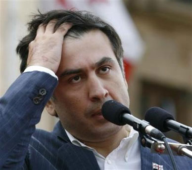 DDoS-атаки всю прошедшую неделю не давали покоя Михаилу Саакашвили