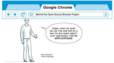 Новый браузер Google позаимствовал многое из других проектов open-source