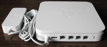 Черновой вариант 802.11n не останавливал производителей: Apple Airport Extreme - один из примеров
